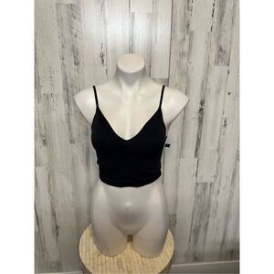 NOBO black crop top size XXL